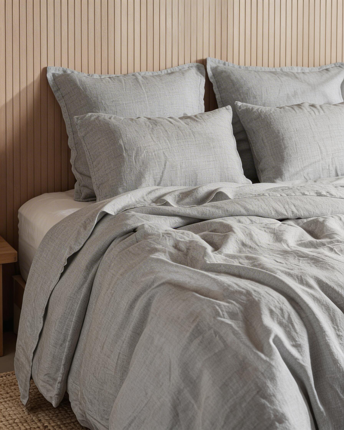 Quilt Cover Set Dove Gray