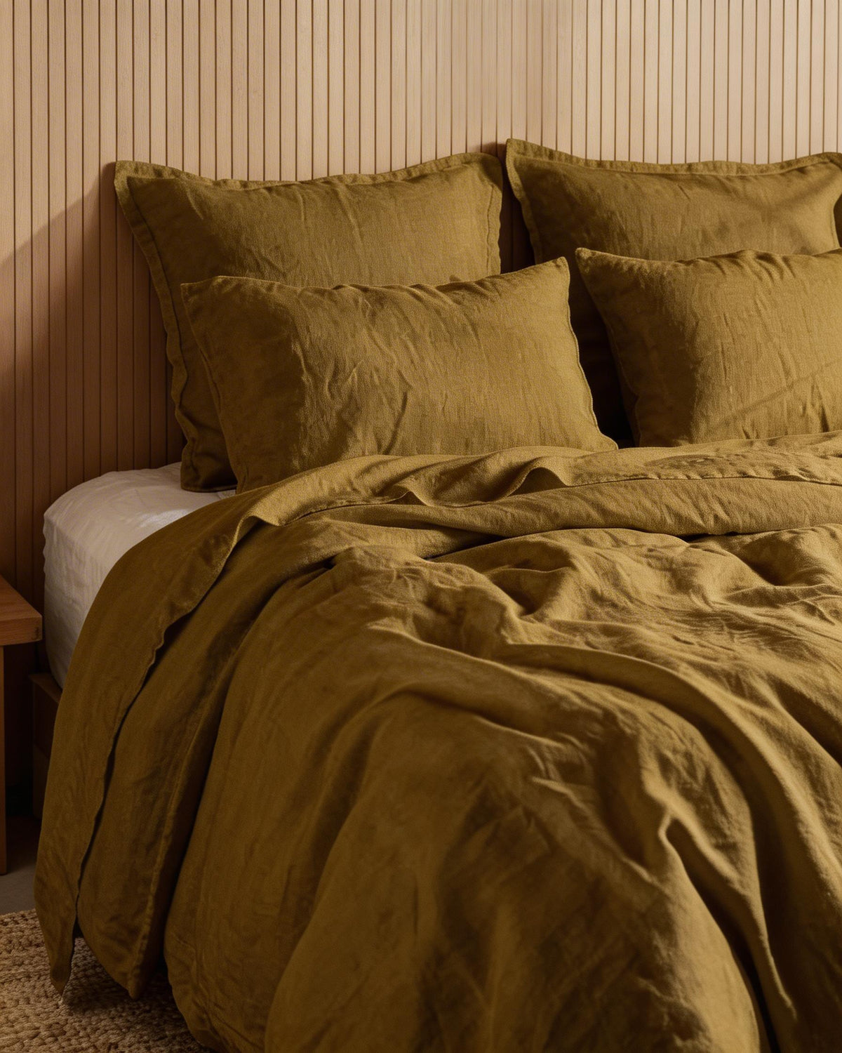 Quilt Cover Set Ochre