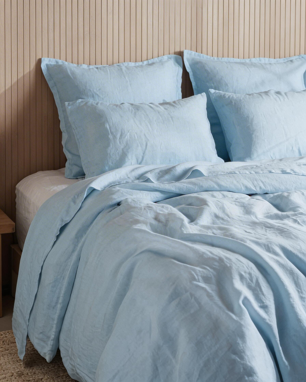Quilt Cover Set Powder Blue