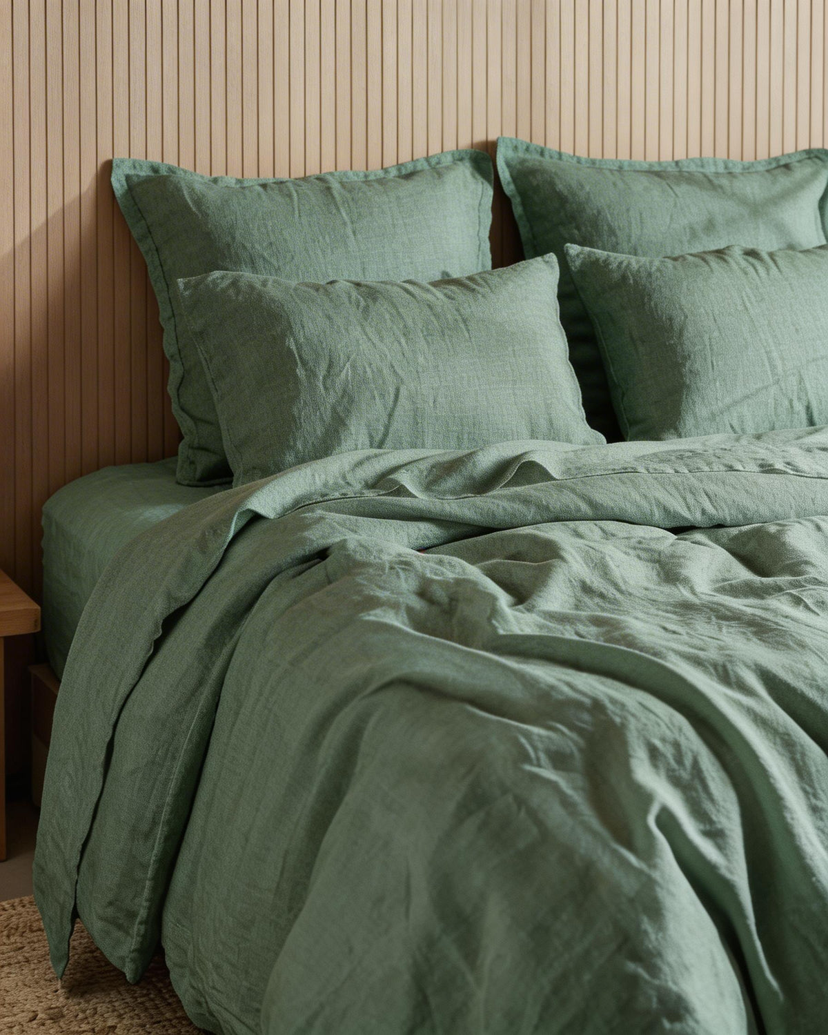 Quilt Cover Set Sage Green