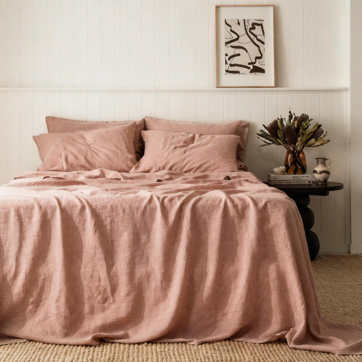 Sheets Set Blush Pink