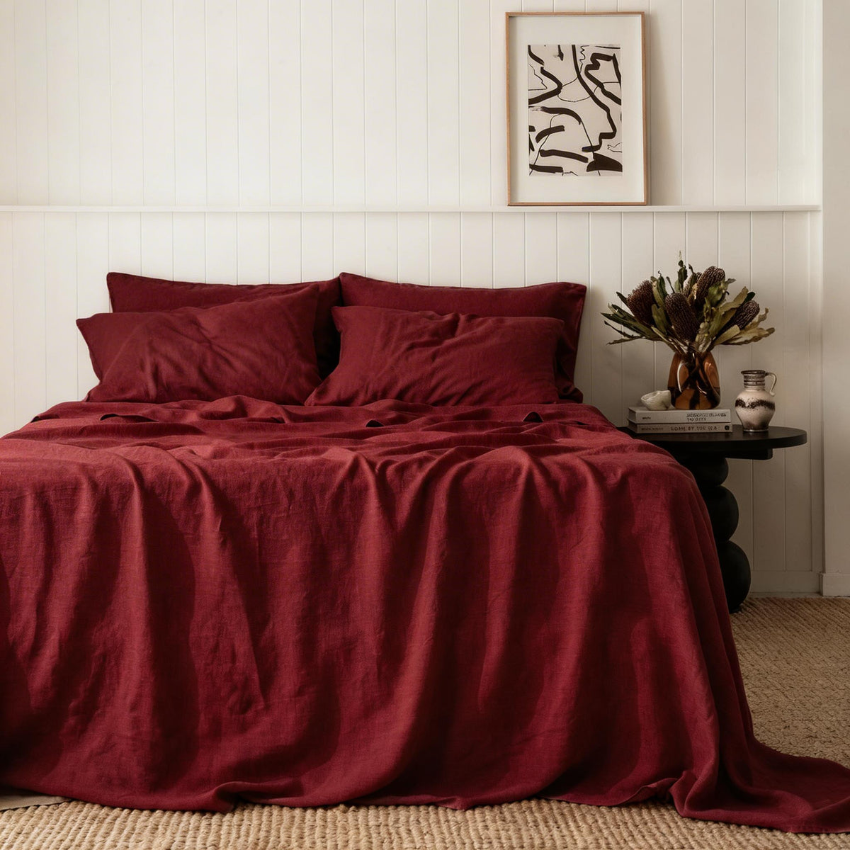 Sheets Set Burgundy