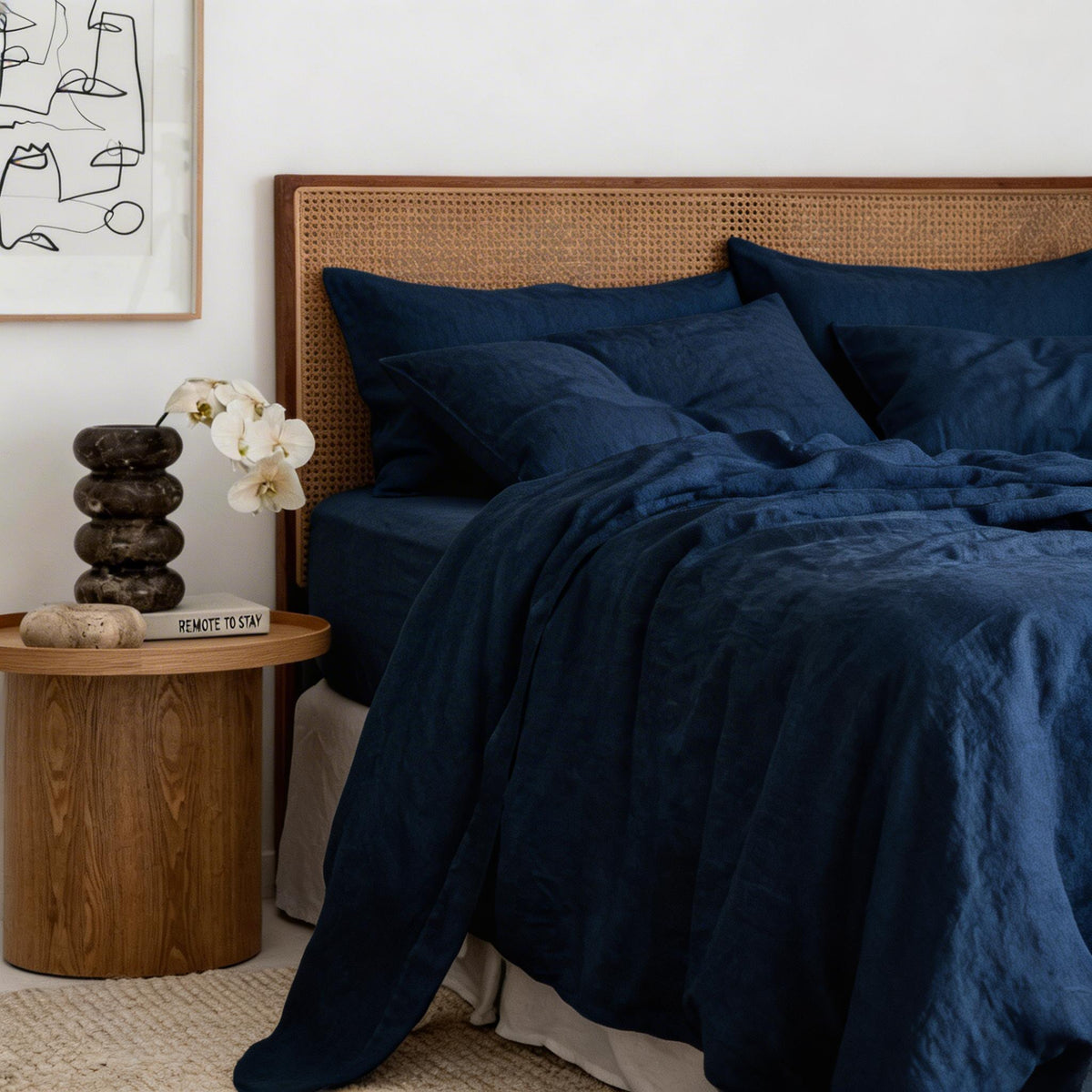 Flat Sheet Dusty Blue