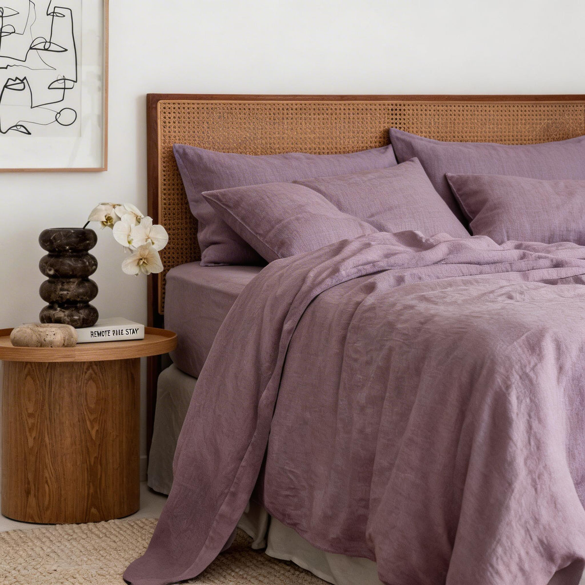 Flat Sheet Mauve