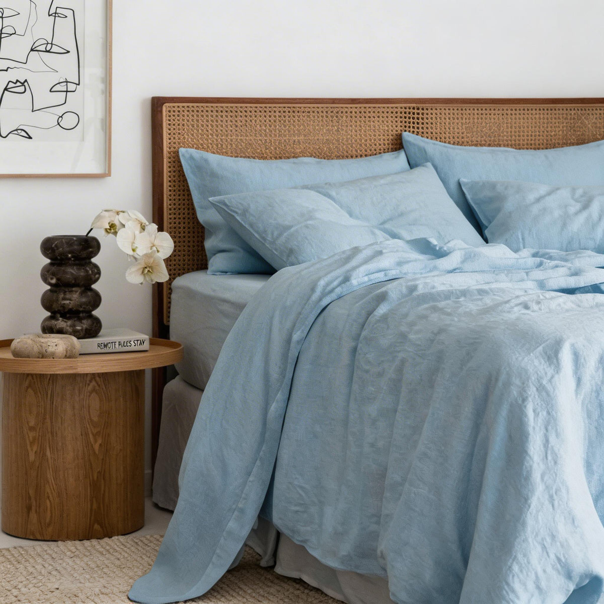 Flat Sheet Powder Blue
