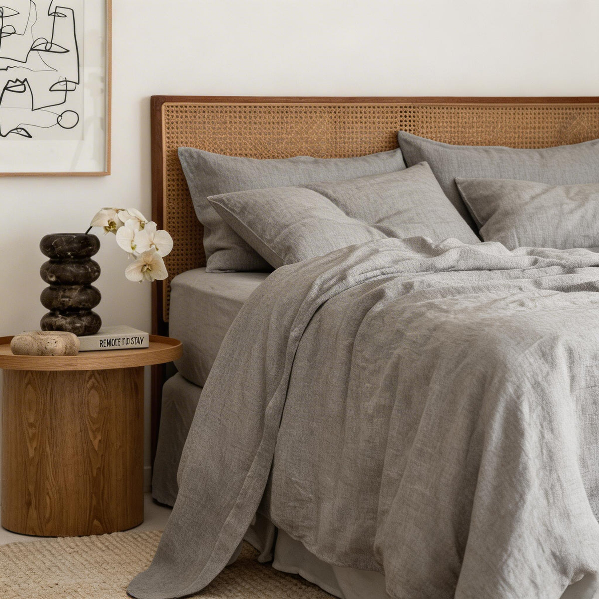 Flat Sheet Silver Gray