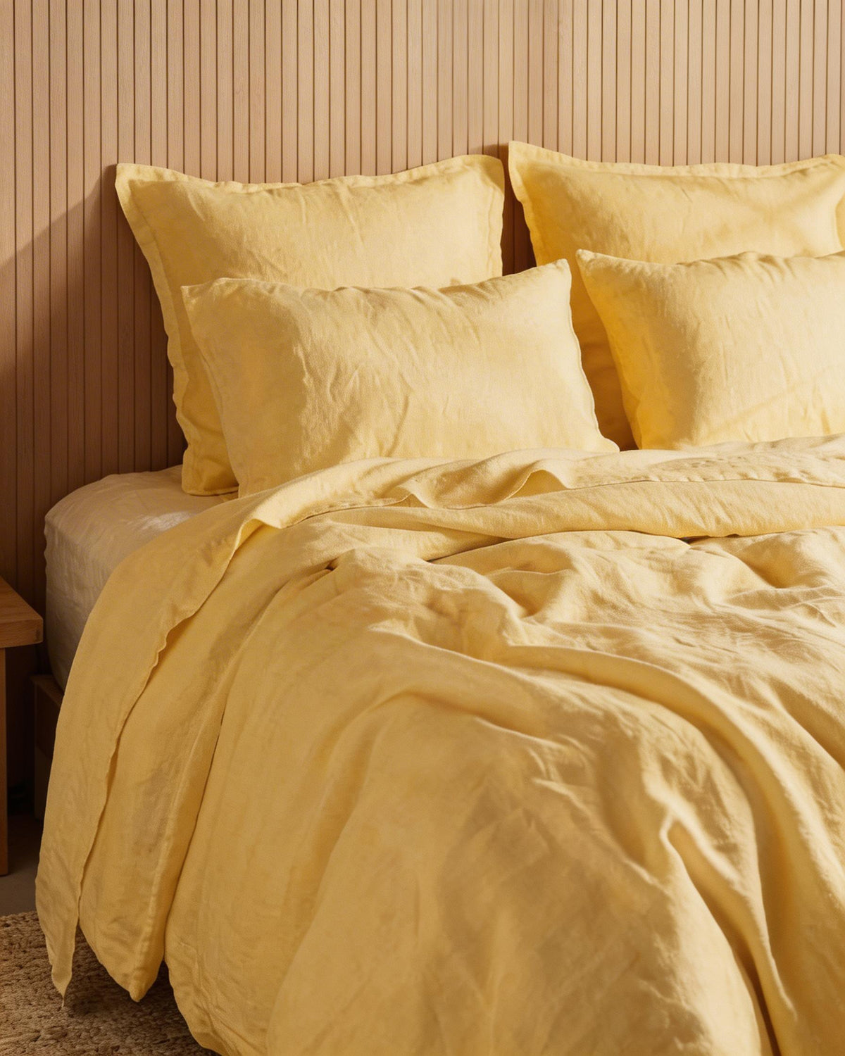 Quilt Cover Set Mustard