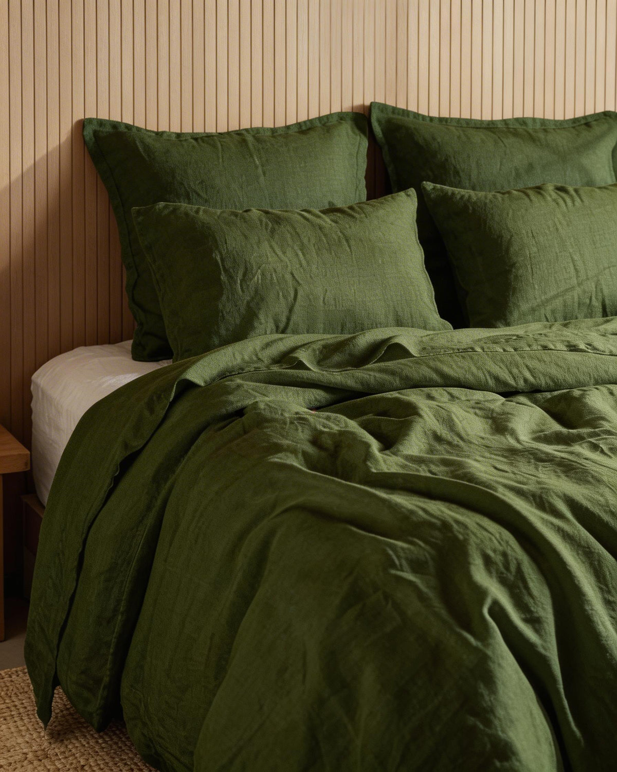 Quilt Cover Set Olive