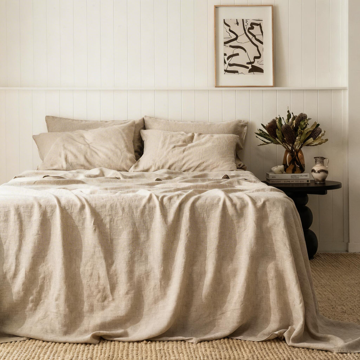 Sheets Set Natural Flax