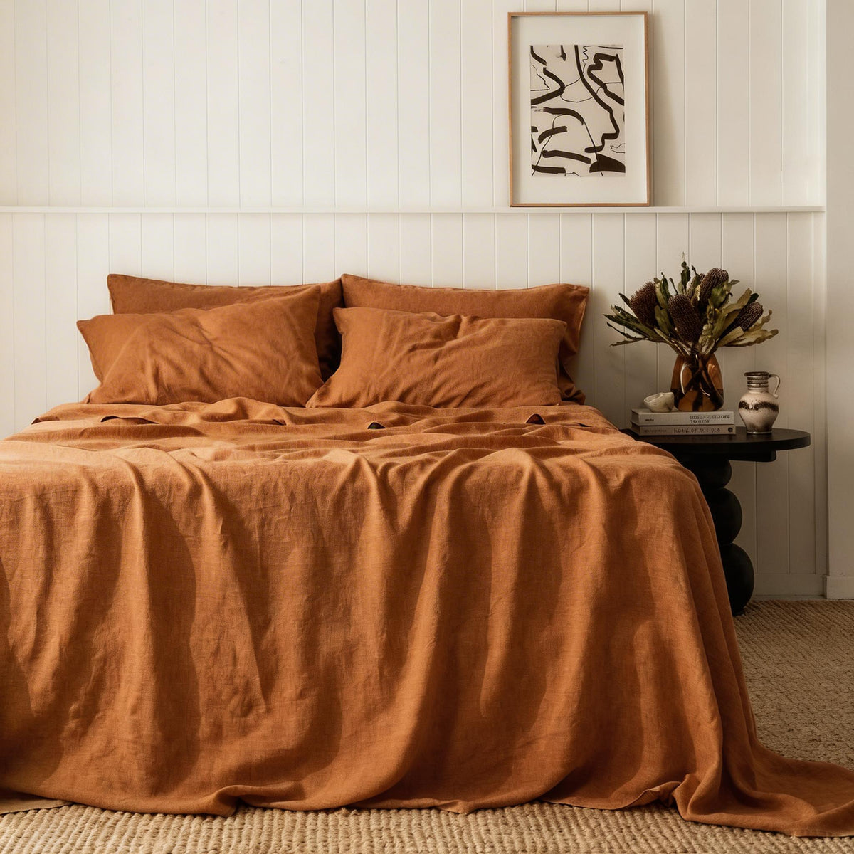 Sheets Set Peach Cream