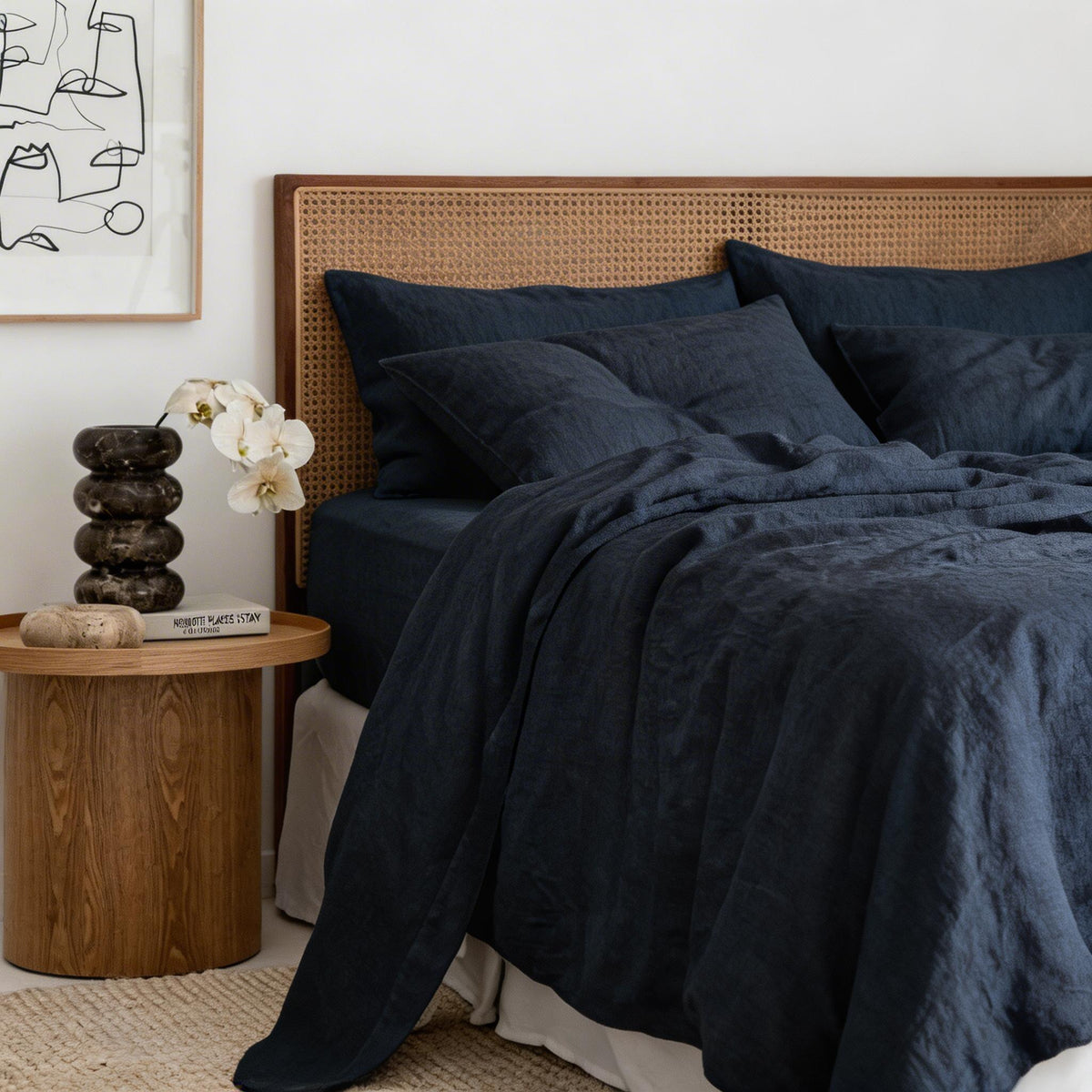 Flat Sheet Charcoal Gray