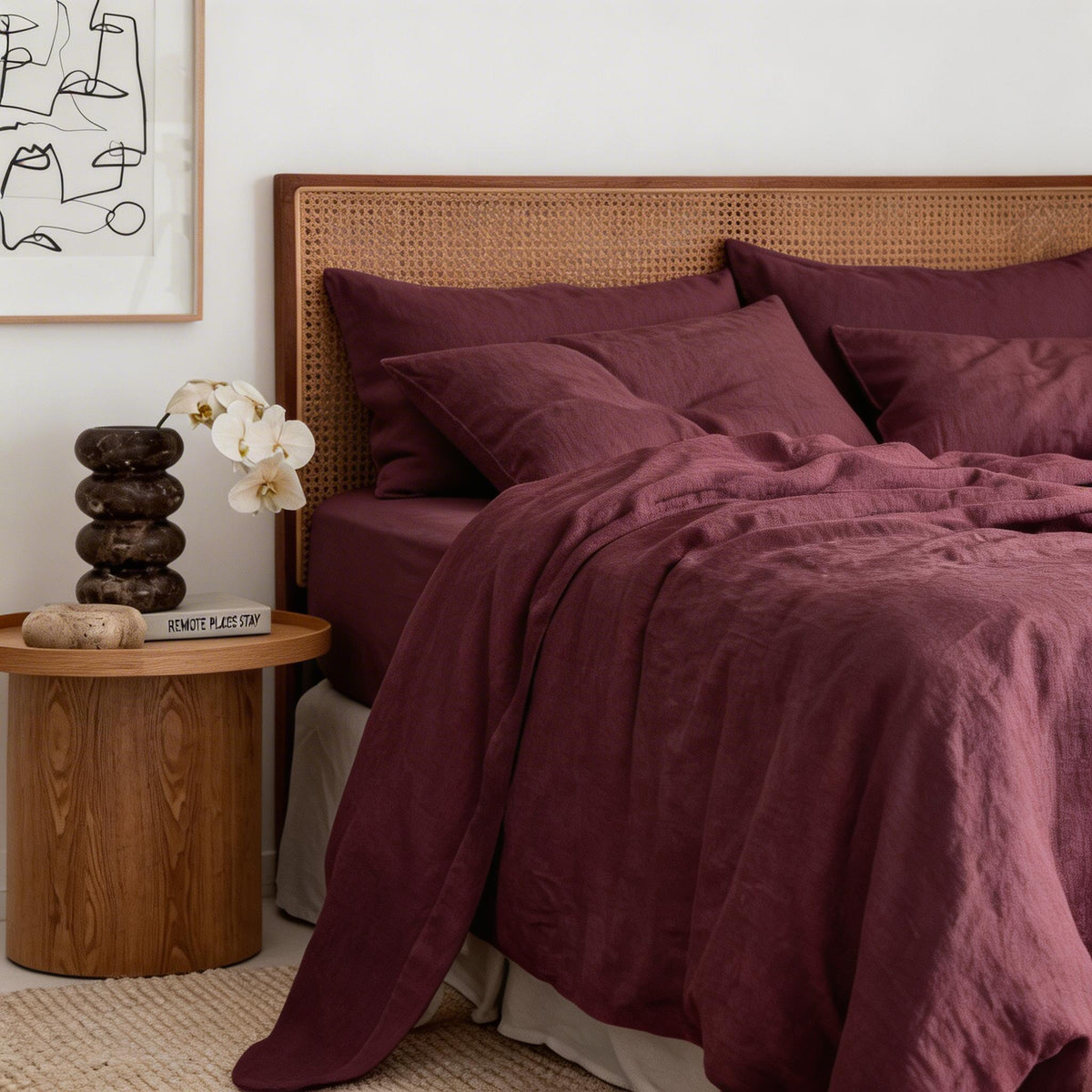 Flat Sheet Lilac Gray