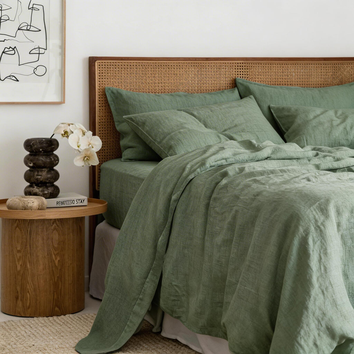 Flat Sheet Sage Green