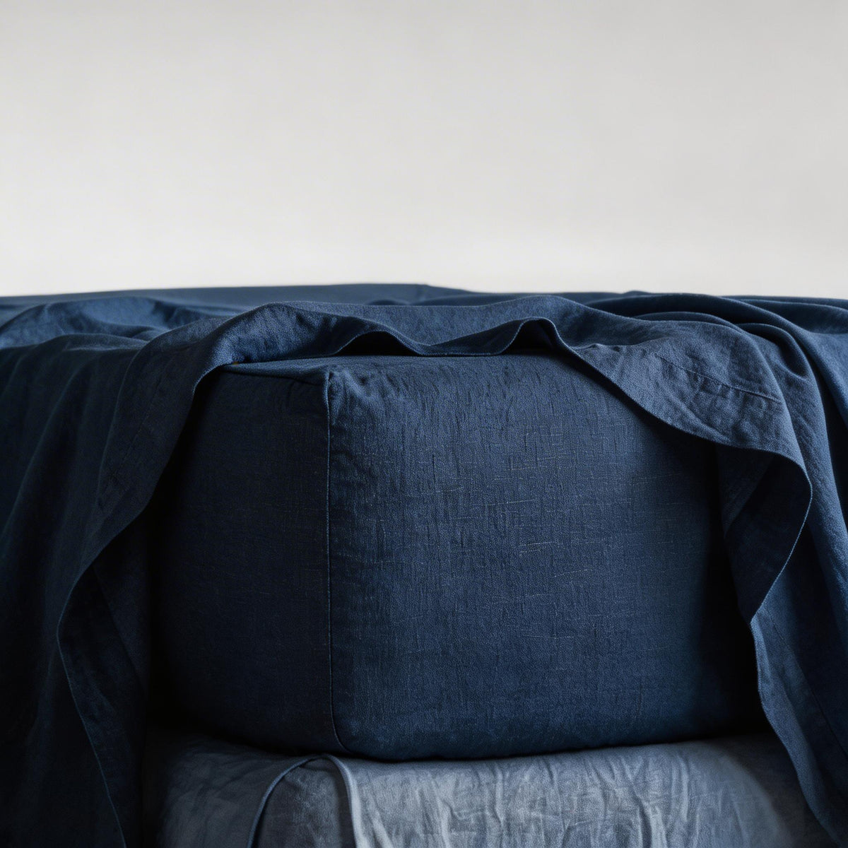 Fitted Sheet Dusty Blue