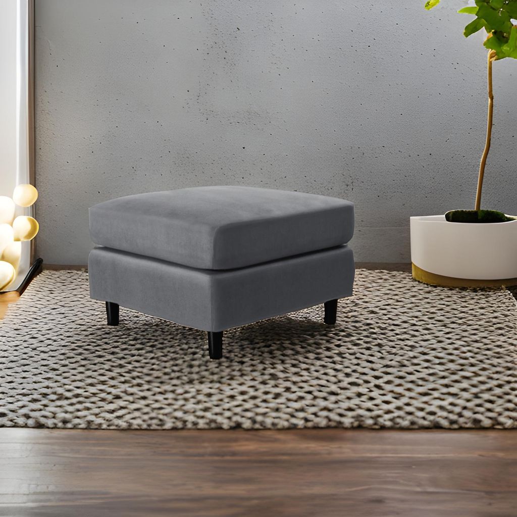 Custom Slipcover Ottoman - Rectangular